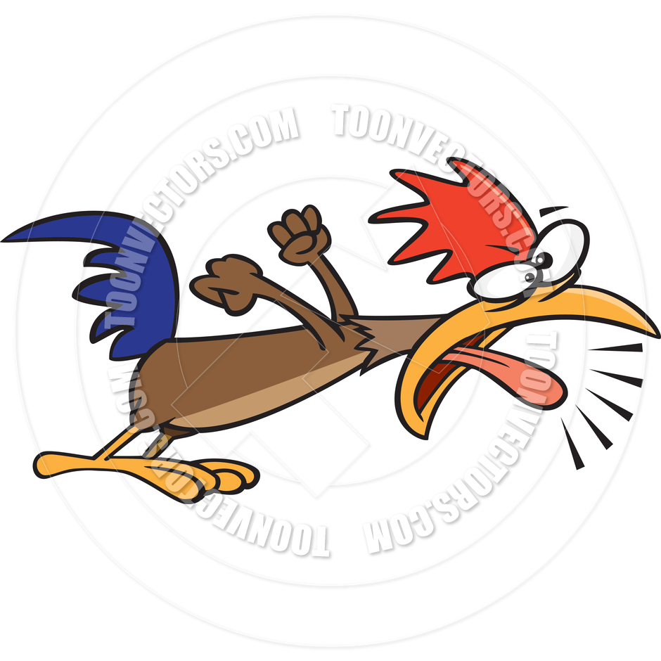 940x940 Cartoon Rooster Wake Up Call By Ron Leishman Toon Vectors Eps