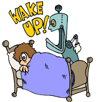 341x342 Wake Up Clipart Kid 4