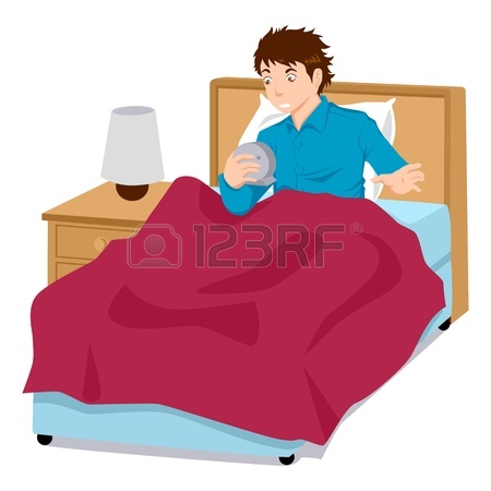 450x450 Waking Up Too Late Royalty Free Cliparts, Vectors, And Stock