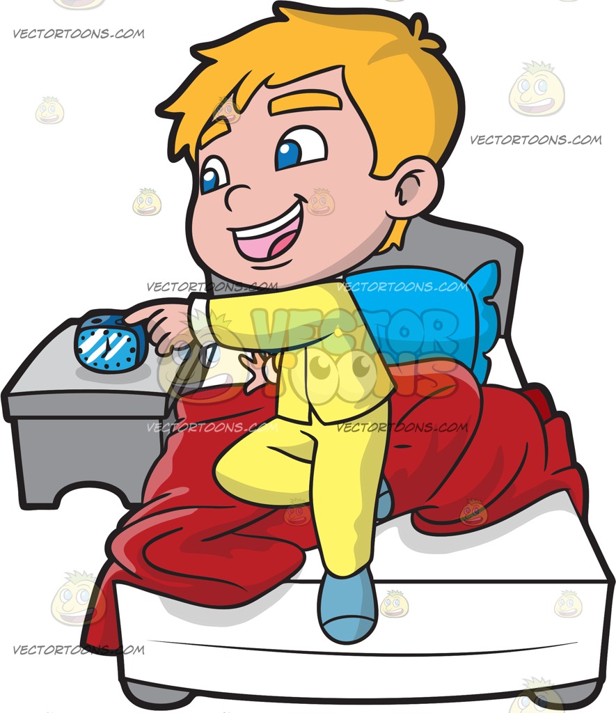 885x1024 Alarm Clock Cartoon Wake Up