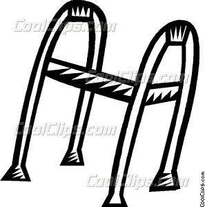 297x300 Walker Vector Clip Art