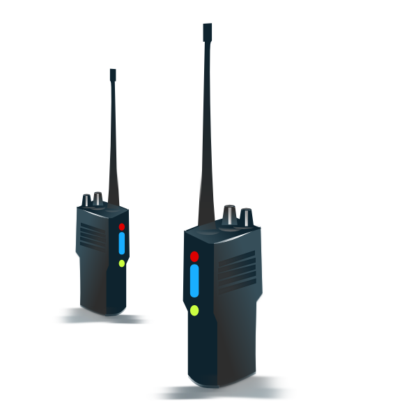 600x600 Walkie Talkie Clip Art