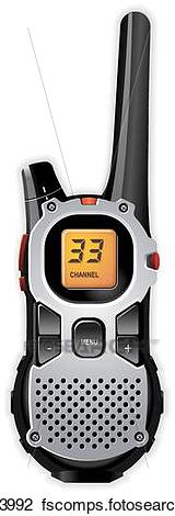 160x470 Clip Art Two Way Radio Cliparts