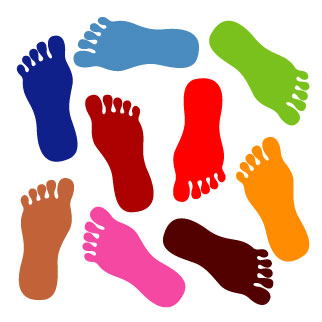322x322 Walking Feet Clipart Free Clipart Images Image