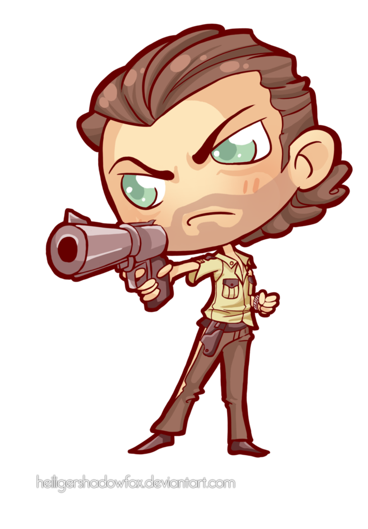 746x1072 Commission The Walking Chibi Dead