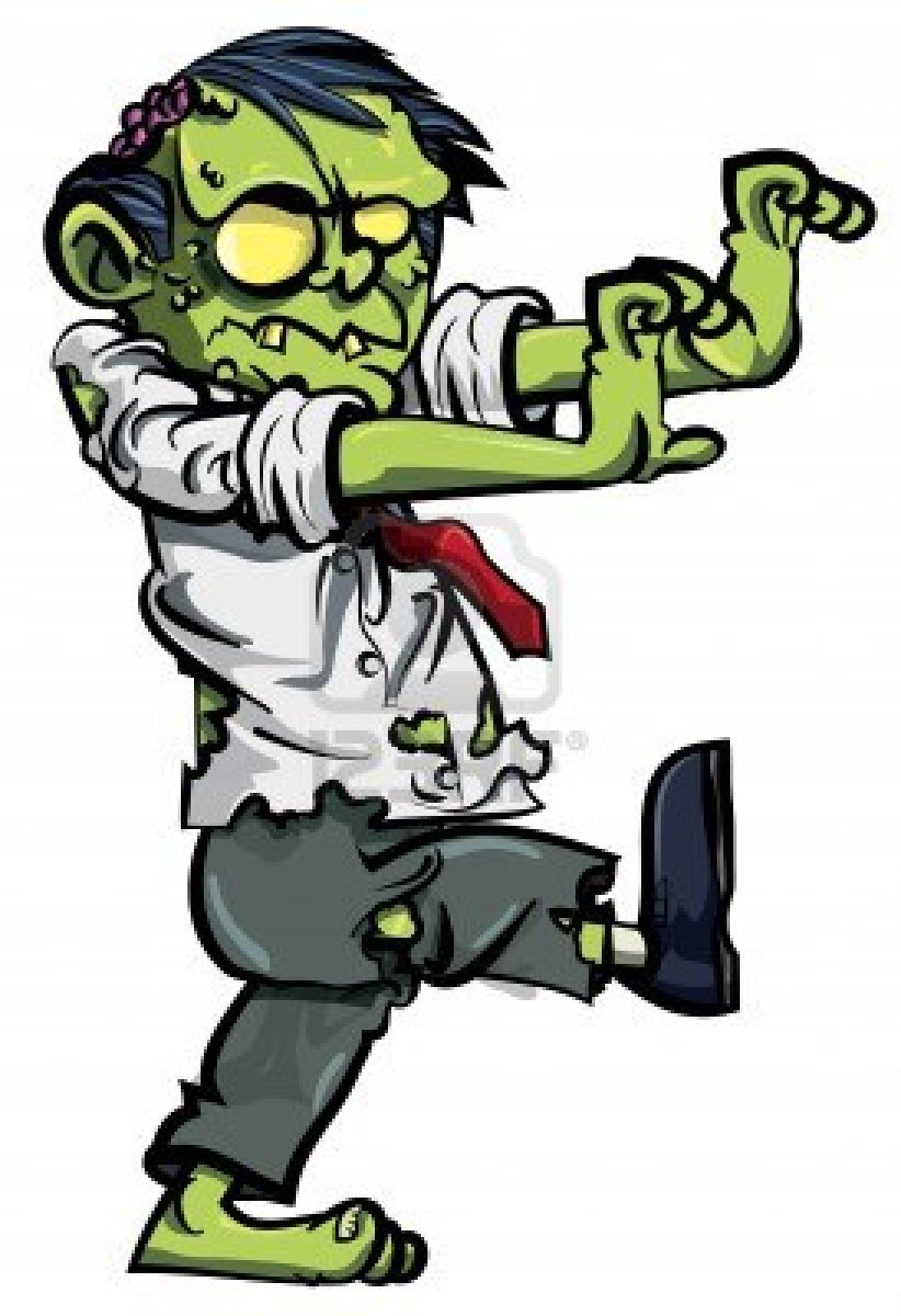 822x1200 Clip Art Zombies Apocalypse Clipart Kid 3