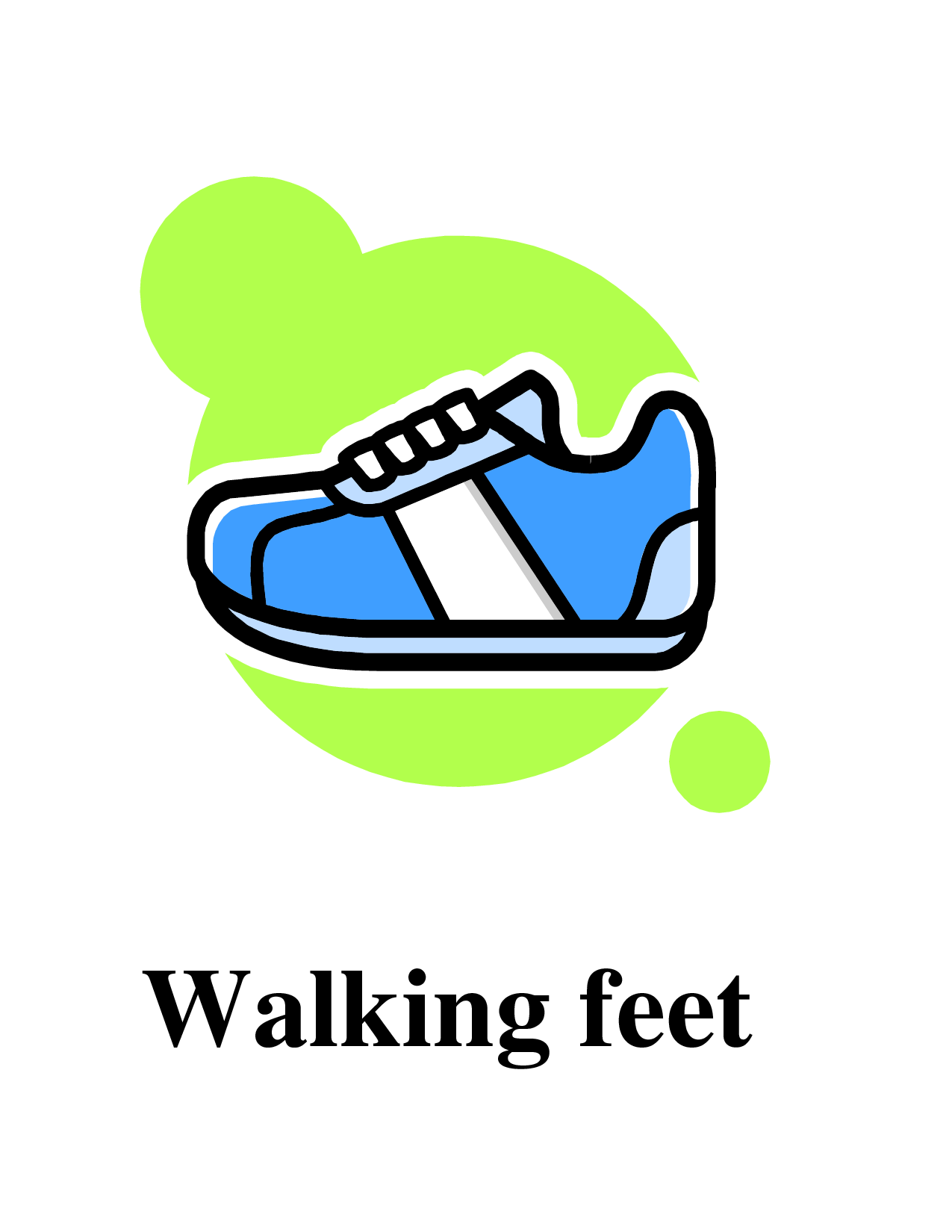 1275x1650 Photos Of Walking Feet Template Shoe Print Clip Art Left