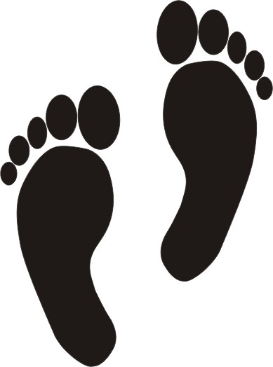 389x524 Children Walking Feet Clip Art Free Clipart Images Image
