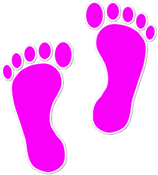 308x342 Walking Feet Clip Art Dfiles