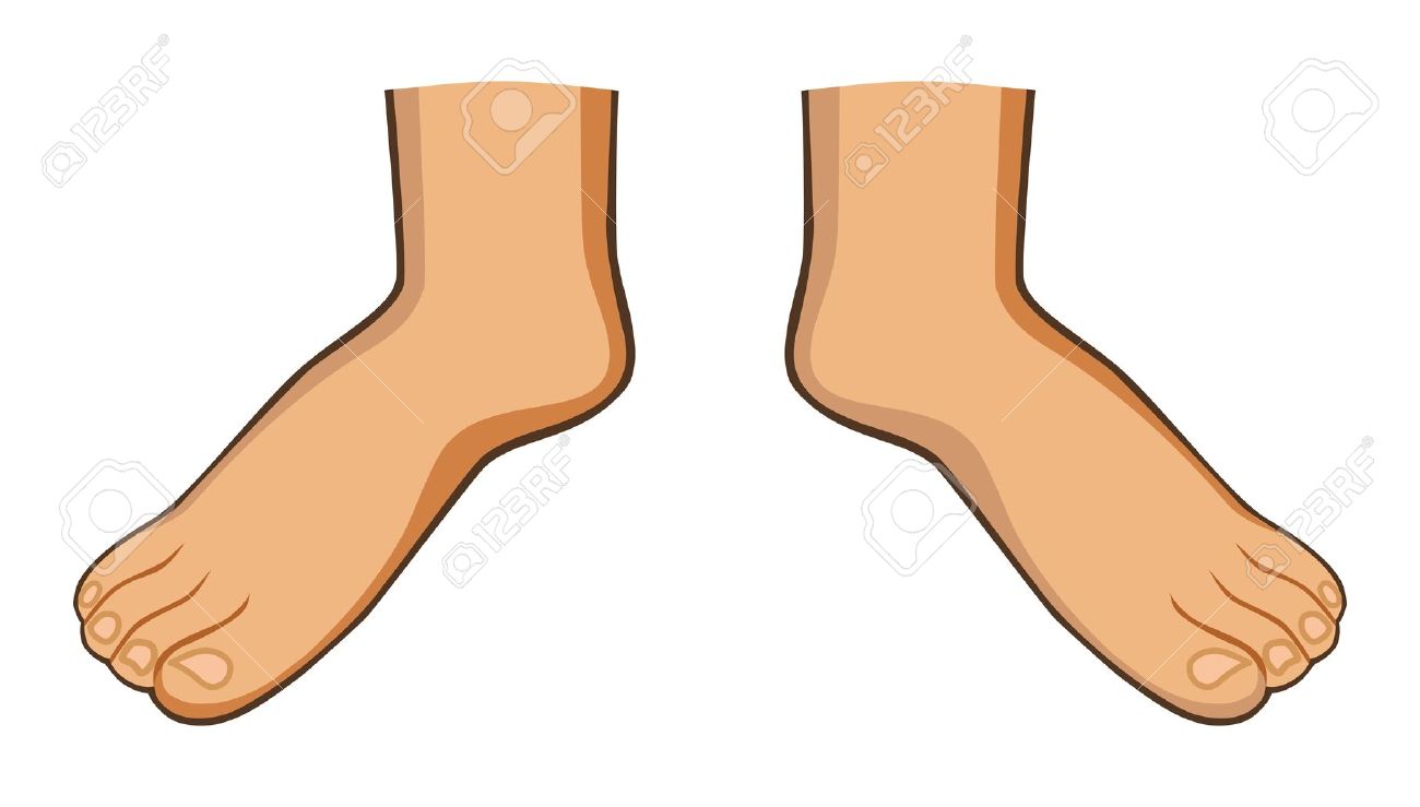 1300x739 Cartoon Foot Clipart Image