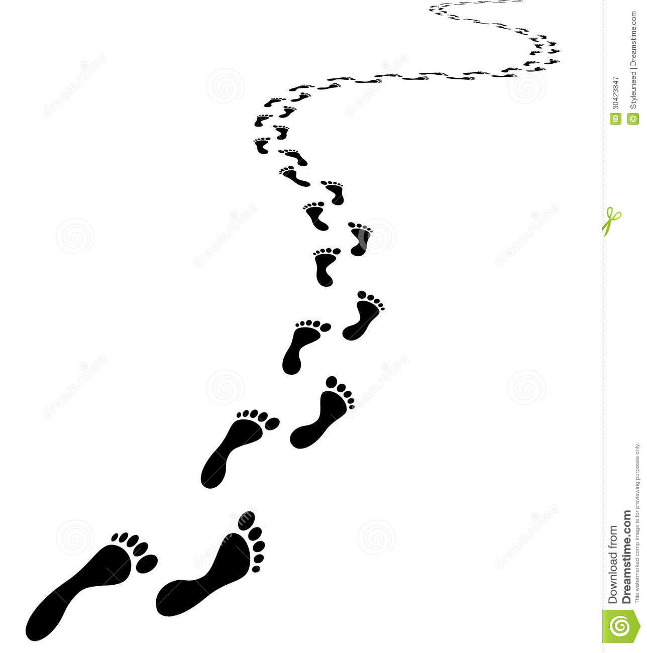 1288x1300 Walking Footprint Clipart