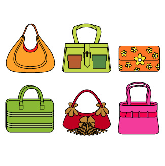 325x326 Bag Clipart Lady Wallet
