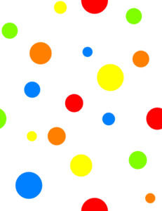 231x300 Dots Clipart Rainbow