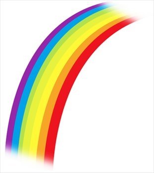 311x350 Rainbow Background Cliparts 249147