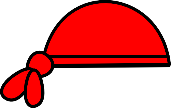 600x379 Red Bandana Clip Art