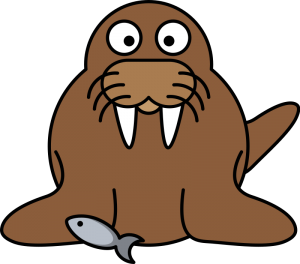 300x264 Walrus Clip Art Download