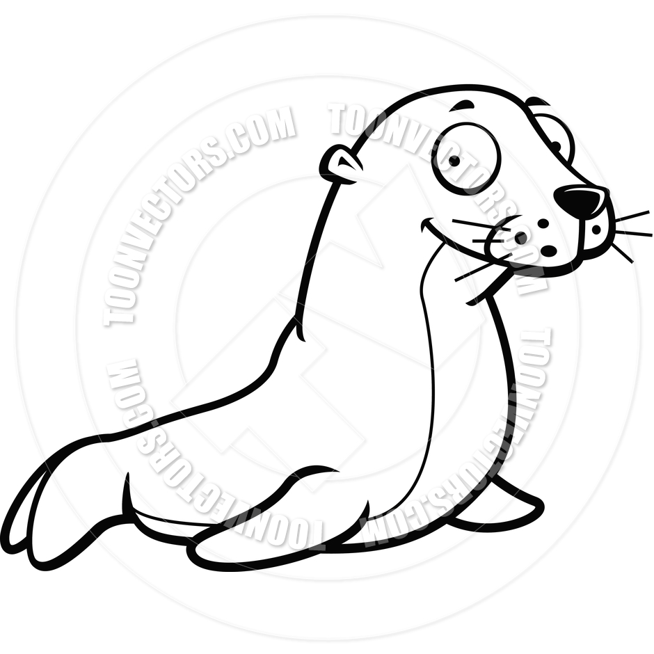 940x940 Walrus Clipart Drawn