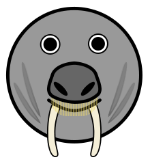 220x240 Free Walrus Clipart, 1 Page Of Public Domain Clip Art