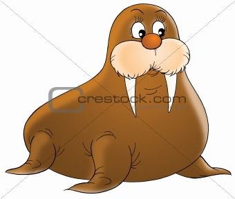 340x288 Walrus Clipart