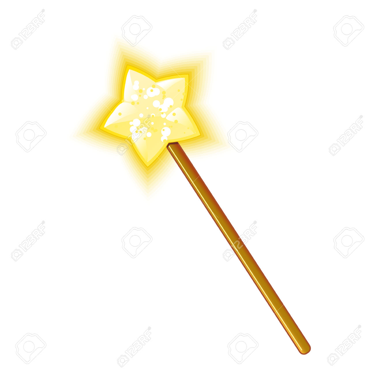 1300x1300 Gold Clipart Wand
