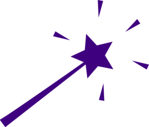 299x255 Purple Wand Clip Art