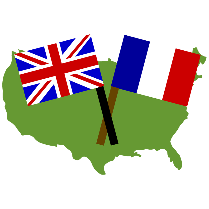 880x880 French Clipart Indian War