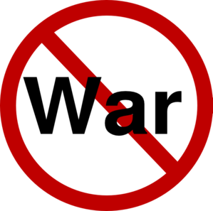 299x297 No War Clip Art