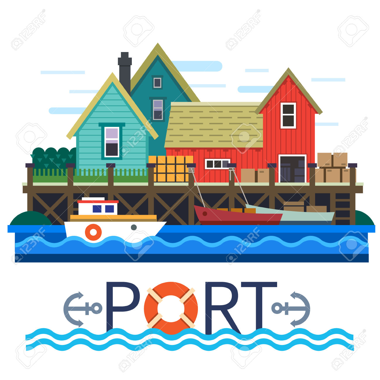 1300x1300 Warehouse Clipart