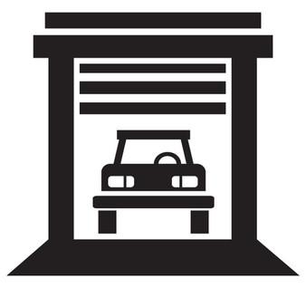 338x318 Warehouse Clipart Garage Door