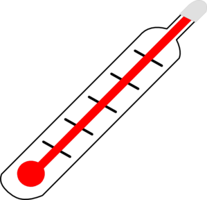 299x288 Thermometer Hot Clip Art