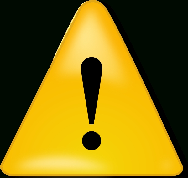 600x569 Warning Sign Clip Art
