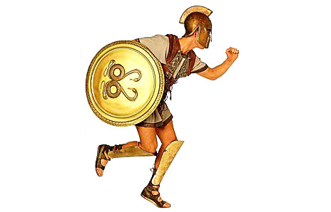 464x298 Warrior Clipart Ancient Greek