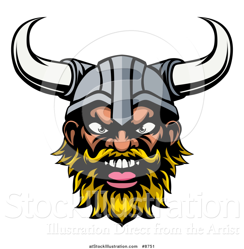 1024x1044 Vector Illustration Of A Cartoon Yelling Blond Male Viking Warrior