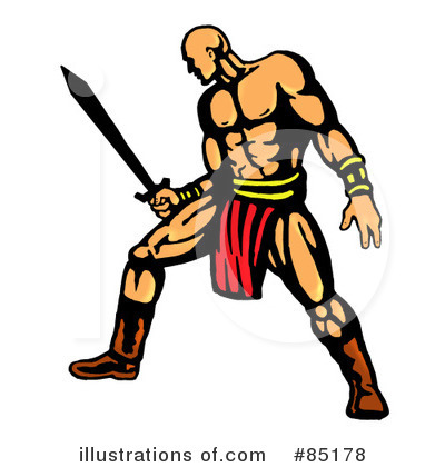 400x420 Warrior Clipart