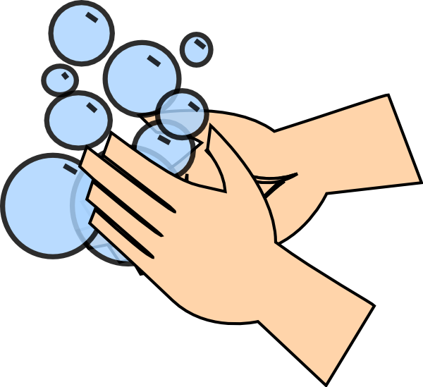 600x549 Clip Art Hand Washing Clipart Image