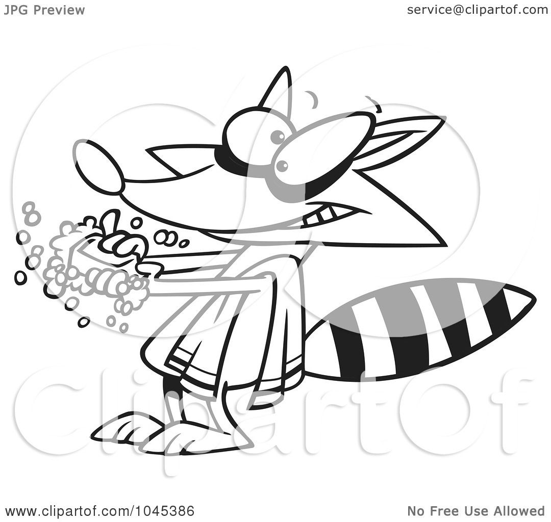 1080x1024 Royalty Free (Rf) Clip Art Illustration Of A Cartoon Black
