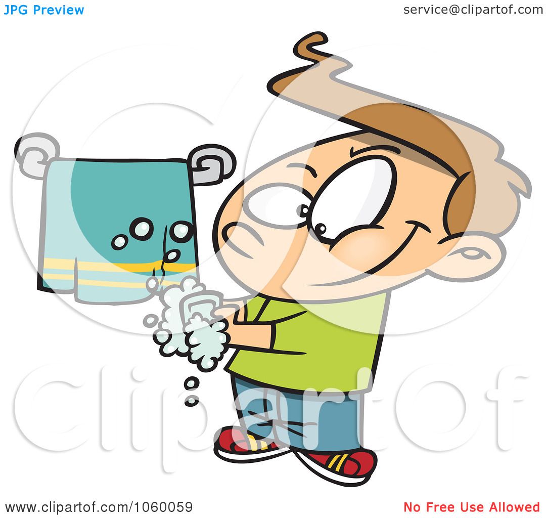 1080x1024 Royalty Free Vector Clip Art Illustration Of A Cartoon Clean Boy