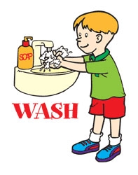 197x250 Kids Wash Hands Clipart