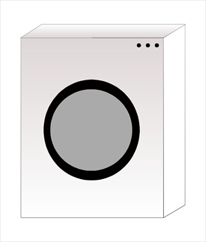 299x350 Free Washing Machine Clipart