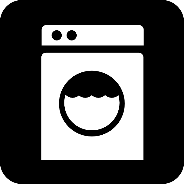 600x600 Washing Laundry 2 Clip Art