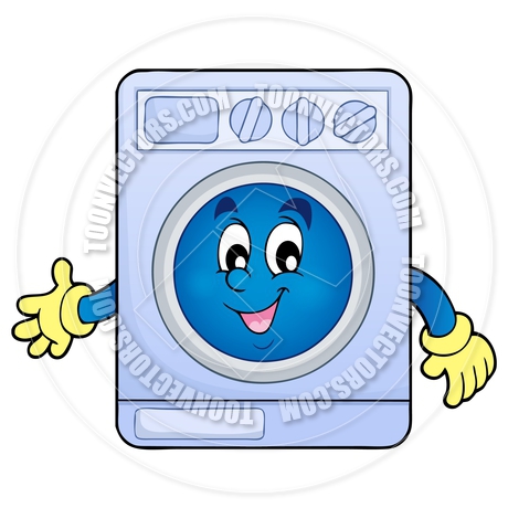 460x460 Cartoon Washing Machine Theme Image By Clairev Toon Vectors Eps