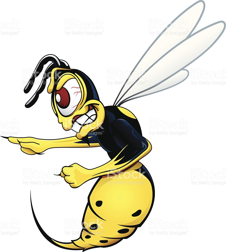 915x1024 Wasp Clipart Bite
