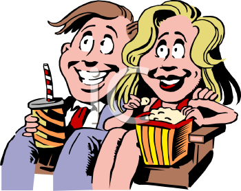 350x278 Movie Clipart Movie Date