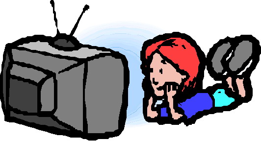 532x288 Watching Tv Watching Television Clipart