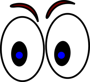 298x273 Angry Cartoon Eyes Clip Art