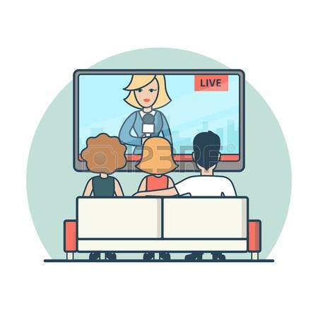 450x450 Tv Clipart Tv News