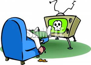 300x214 Person Sitting In A Recliner Watching Television