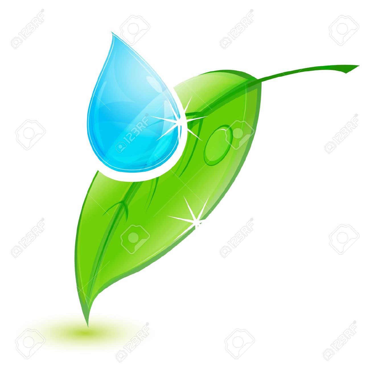1300x1300 Drops Water Leaf Clipart, Explore Pictures