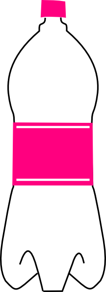 216x592 Empty Water Bottle Clipart