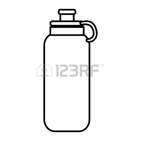 Water Bottle Clipart Black And White | Free download on ClipArtMag